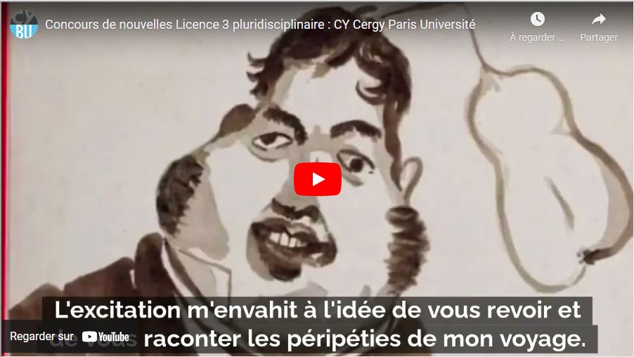 Félicitations aux lauréats du concours de nouvelles : nos deux étudiants en licence 3 pluridisciplinaire