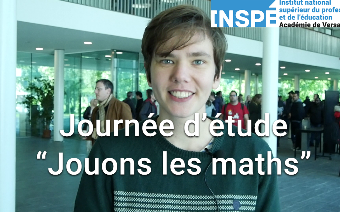 Journée d’étude “Jouons les mathématiques !”