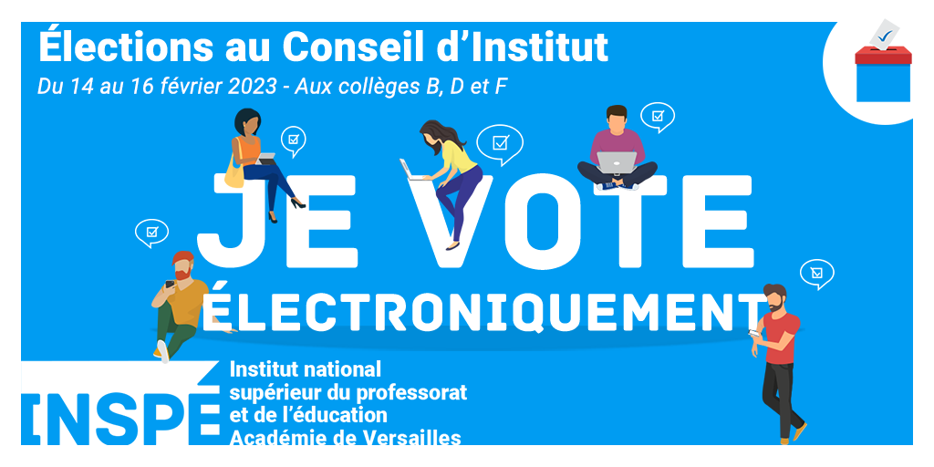 Élections au conseil de l’institut – 14, 15 et 16 février 2023