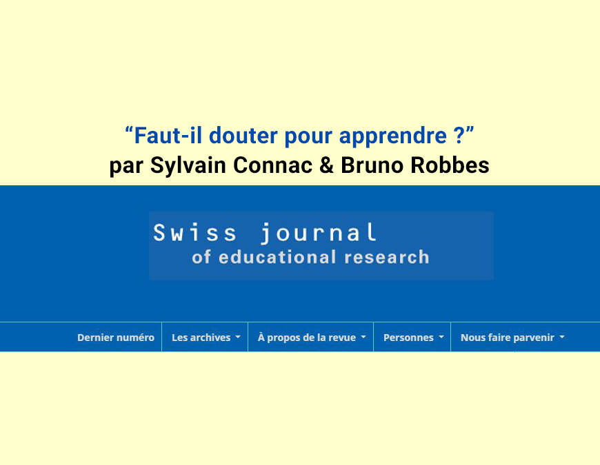 Faut-il douter pour apprendre ?