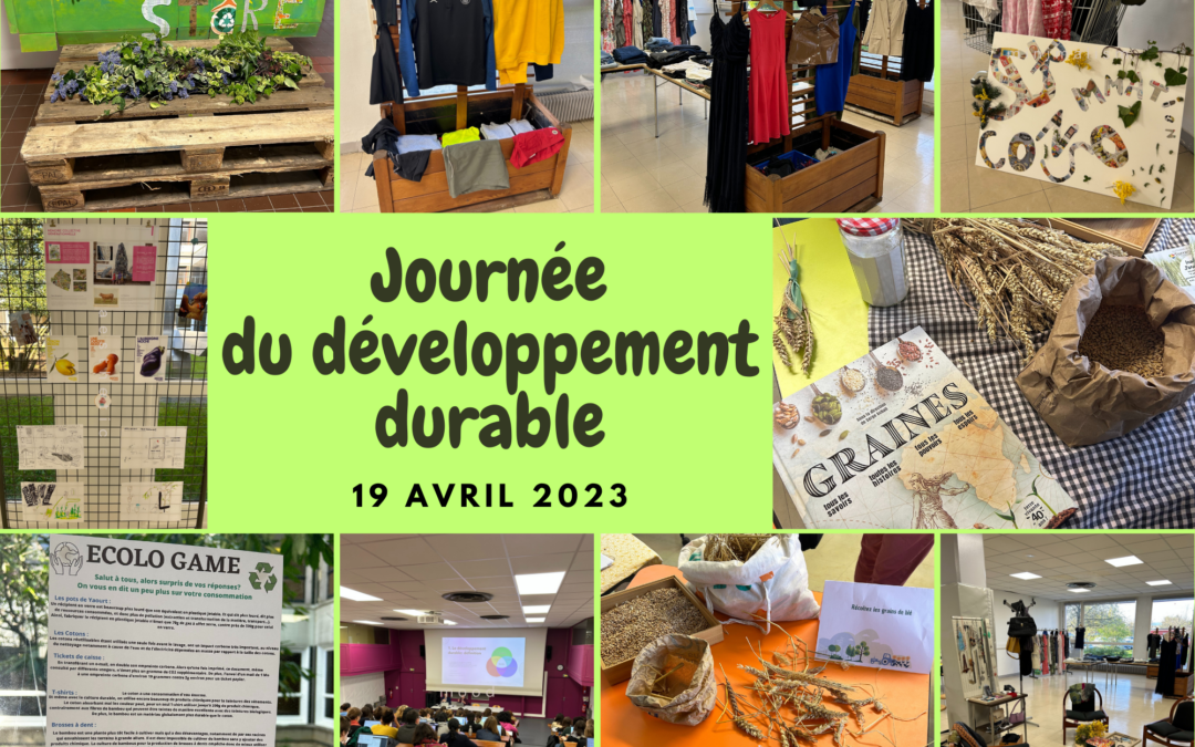 Journée du développement durable – 19 avril 2023